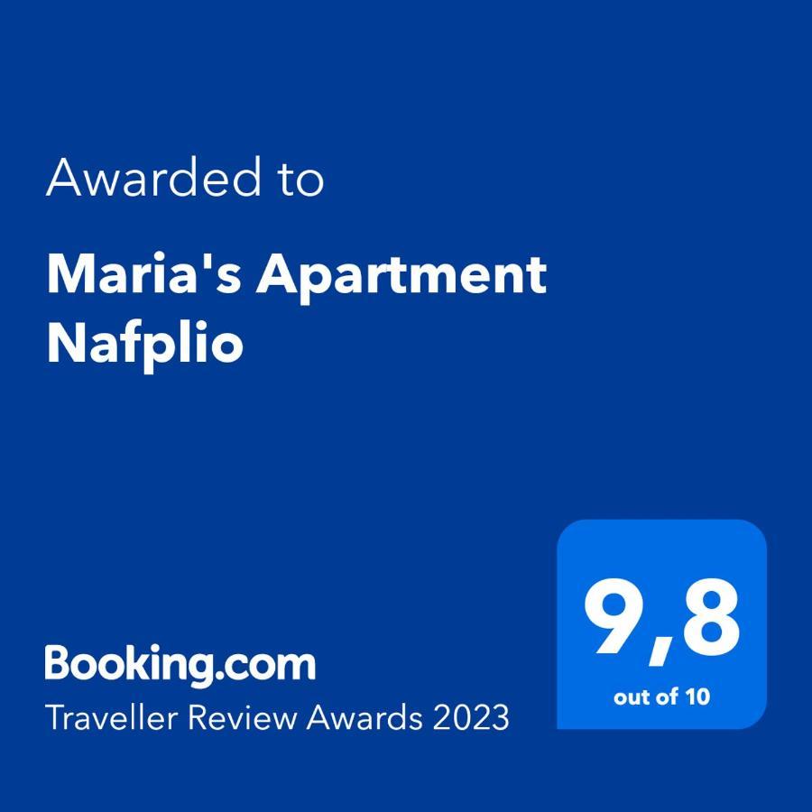 Maria'S Apartment Nafplio Bagian luar foto